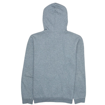 Puma Boys Grey Pullover Hoodie 13-14 Years Fleece Logo Sweatshirt