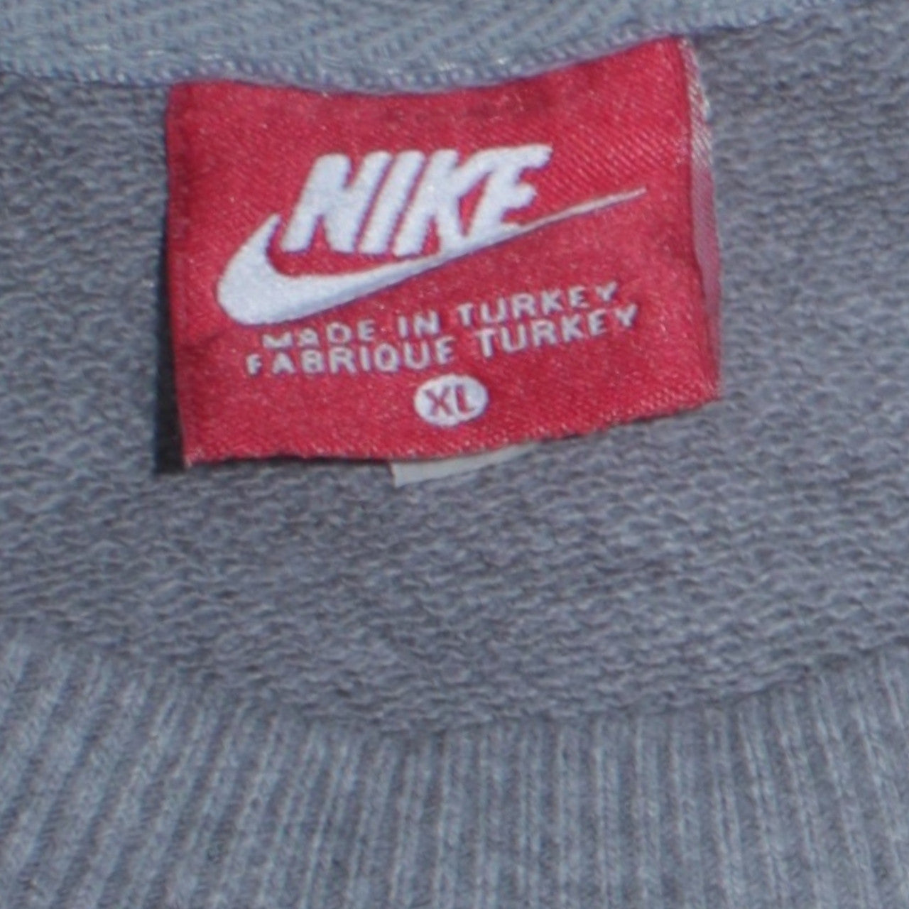 Nike Men's Grey XL Crew Neck Pullover Sweatshirt