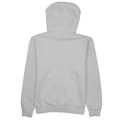 Nike Women's Beige XS Pullover Hoodie 80% Cotton Logo Print