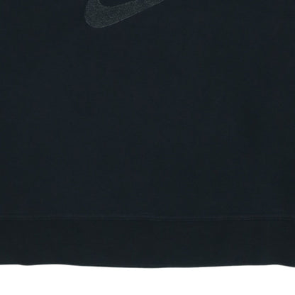 Nike Womens Black XL Pullover Sweatshirt with Logo Crew Neck