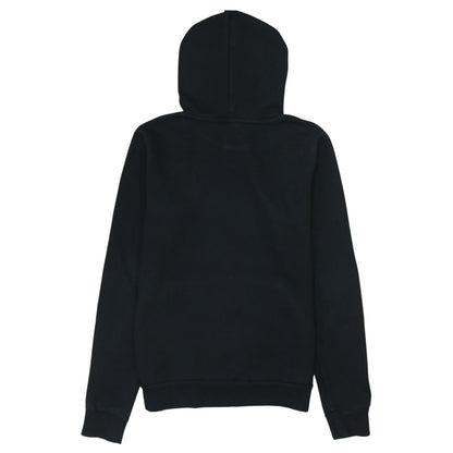 Puma Women Black Pullover Hoodie UK 10 Logo Sportswear