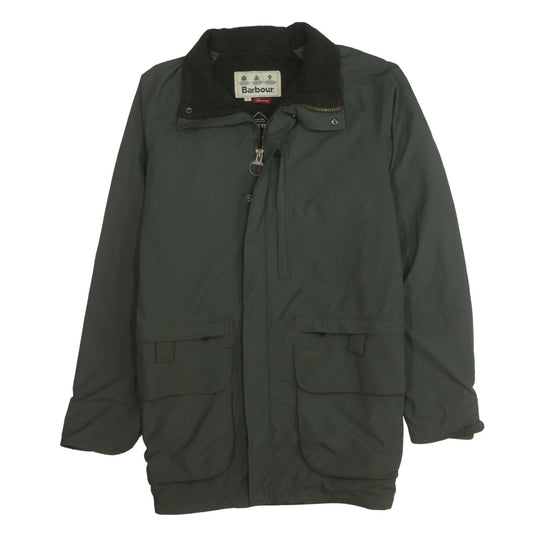 Barbour Mens Green XL Waterproof Field Jacket Outdoor Coat