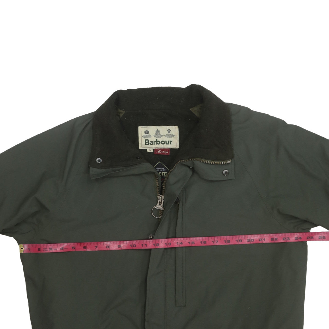 Barbour Mens Green XL Waterproof Field Jacket Outdoor Coat