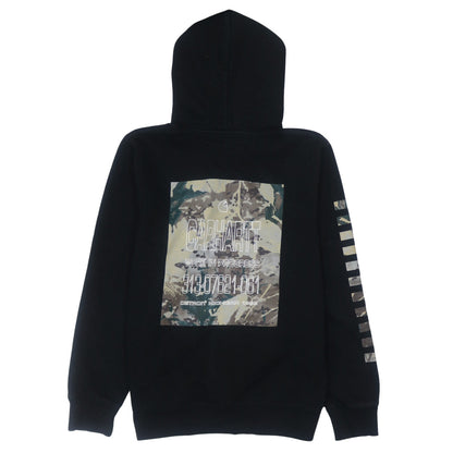 Carhartt WIP Men's Black Camouflage Logo Pullover Hoodie S