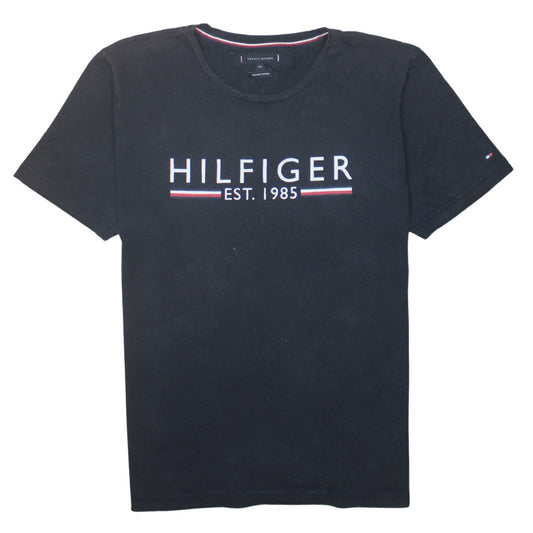 Tommy Hilfiger Mens Black XXL Organic Cotton Logo T-Shirt