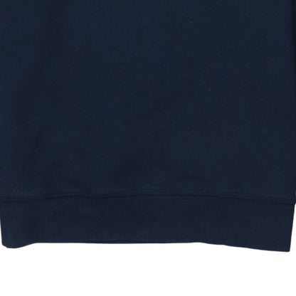 Tommy Hilfiger Men Blue Crew Neck Logo Tape Sweatshirt Size S