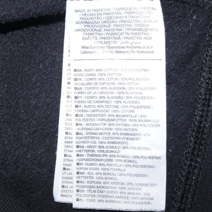 Nike Men's Black Pullover Hoodie Small Regular Fit Fleece Sweatshirt