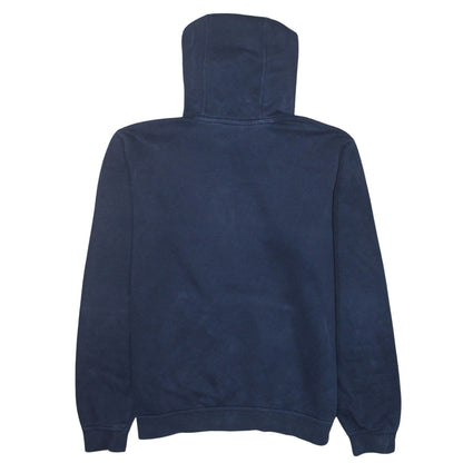 Nike Men's Blue Pullover Hoodie M Logo Fleece Sweatshirt