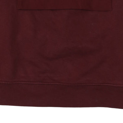 Champion Men's Brown Embroidered Logo Pullover Sweatshirt M