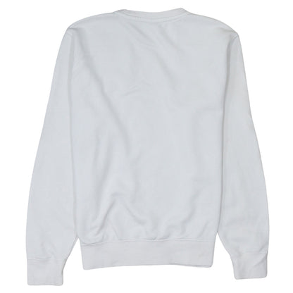 Nike Men's White Crew Neck Pullover Sweatshirt Small