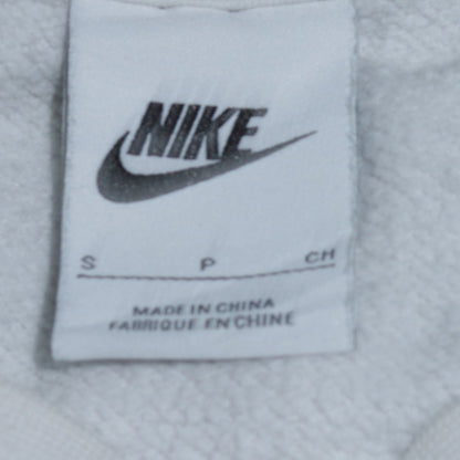 Nike Men's White Crew Neck Pullover Sweatshirt Small