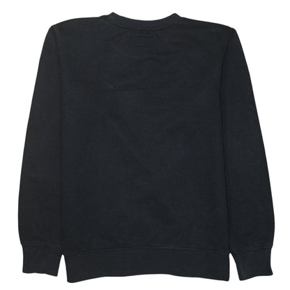 Jordan Boys Black Fleece Crew Neck Pullover Sweatshirt 14 Years