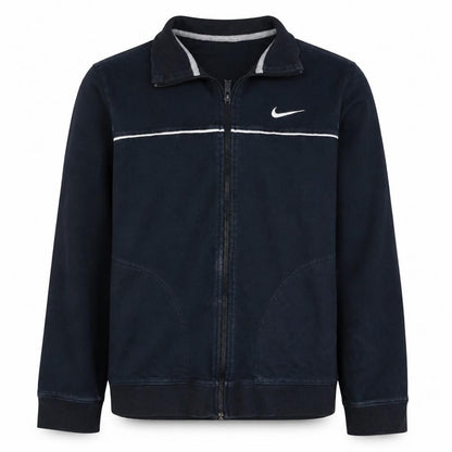 Nike Men's Black Medium Track Jacket Full Zip Athletic Top