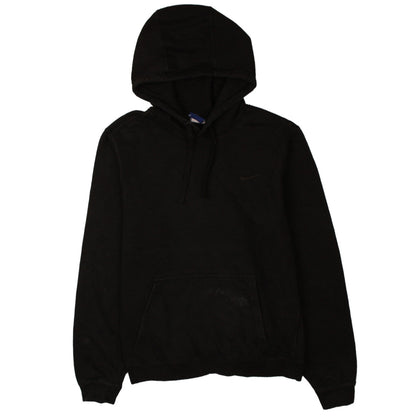 Nike Men's Black Pullover Hoodie Size S Fleece Logo Sweatshirt