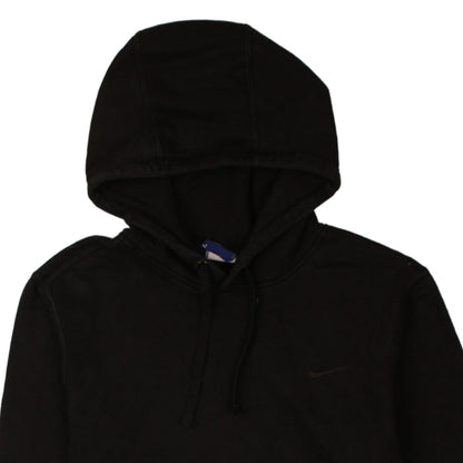 Nike Men's Black Pullover Hoodie Size S Fleece Logo Sweatshirt