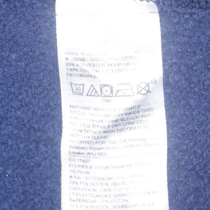 GAP Girls Blue Sequin Logo Full Zip Hoodie - 12 Years