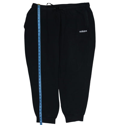 Adidas Men’s Black 2XL Jogger Sweatpants Fleece Tapered Fit