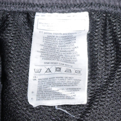 Adidas Men’s Black 2XL Jogger Sweatpants Fleece Tapered Fit