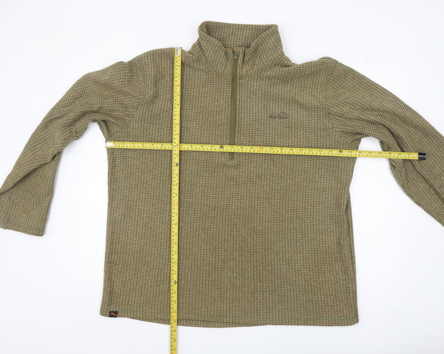 Peter Storm Men's Green 2XL Pullover Fleece 1/2 Zip Sweatshirt