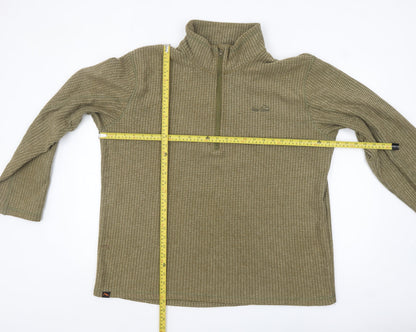 Peter Storm Men's Green 2XL Pullover Fleece 1/2 Zip Sweatshirt