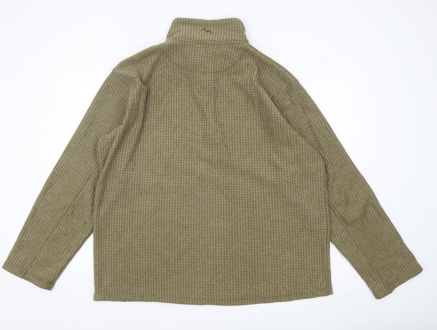 Peter Storm Men's Green 2XL Pullover Fleece 1/2 Zip Sweatshirt