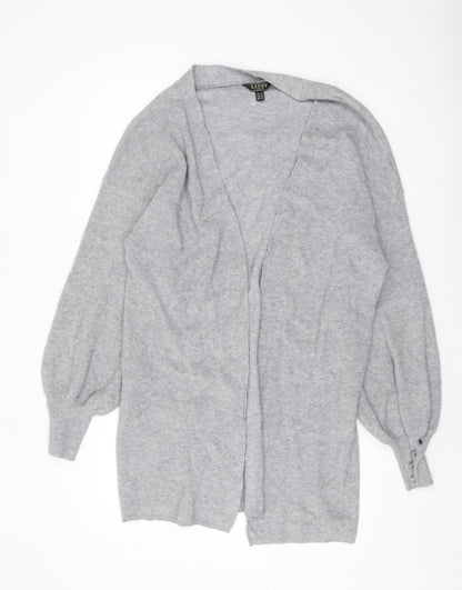 Lipsy Women’s Grey Long Sleeve Open Cardigan UK 16