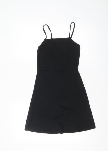 ASOS Women’s Black Size 8 Slip Dress Summer Casual