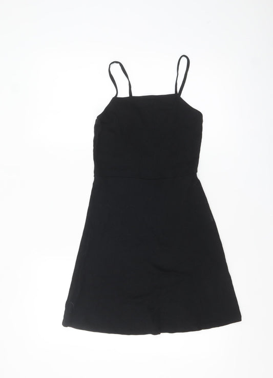 ASOS Women’s Black Size 8 Slip Dress Summer Casual