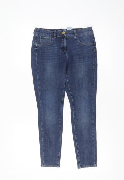 Next Women Blue Size 10 Skinny Stretch Denim Jeans