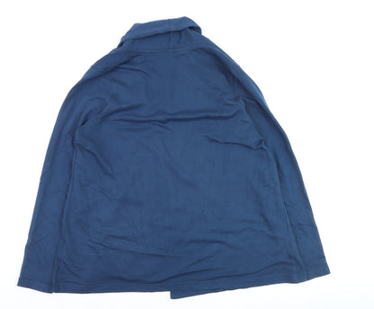Mountain Warehouse Womens Blue Shawl Collar Blazer UK 12 Stretch Jersey