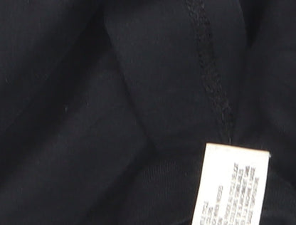 Gap Womens Black Long Sleeve Cotton Jersey T-Shirt XS