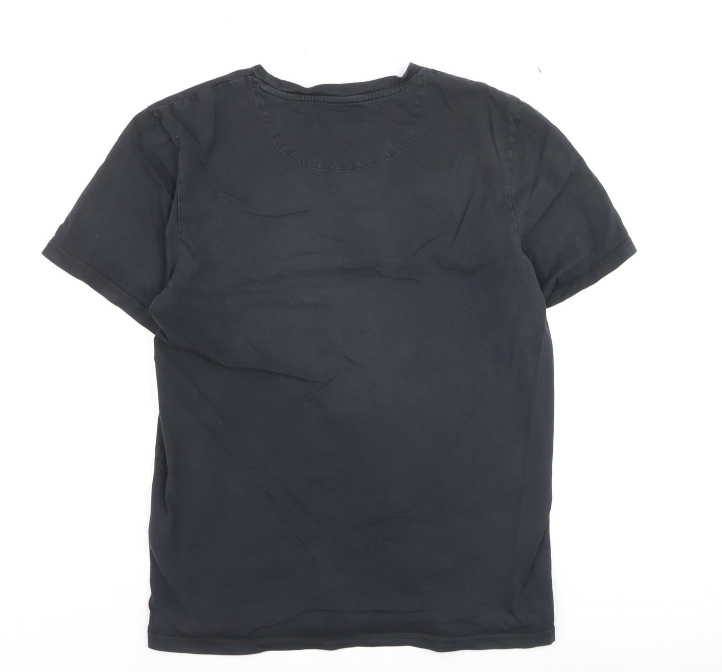 Lyle & Scott Mens Black Cotton Polo Shirt L Short Sleeve Classic Fit