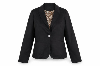 Parisian Women Black Size 10 Single-Breasted Blazer Jacket