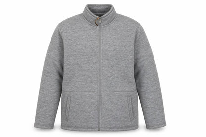 Ozark Trail Mens Grey Fleece Full Zip Sweatshirt XXL
