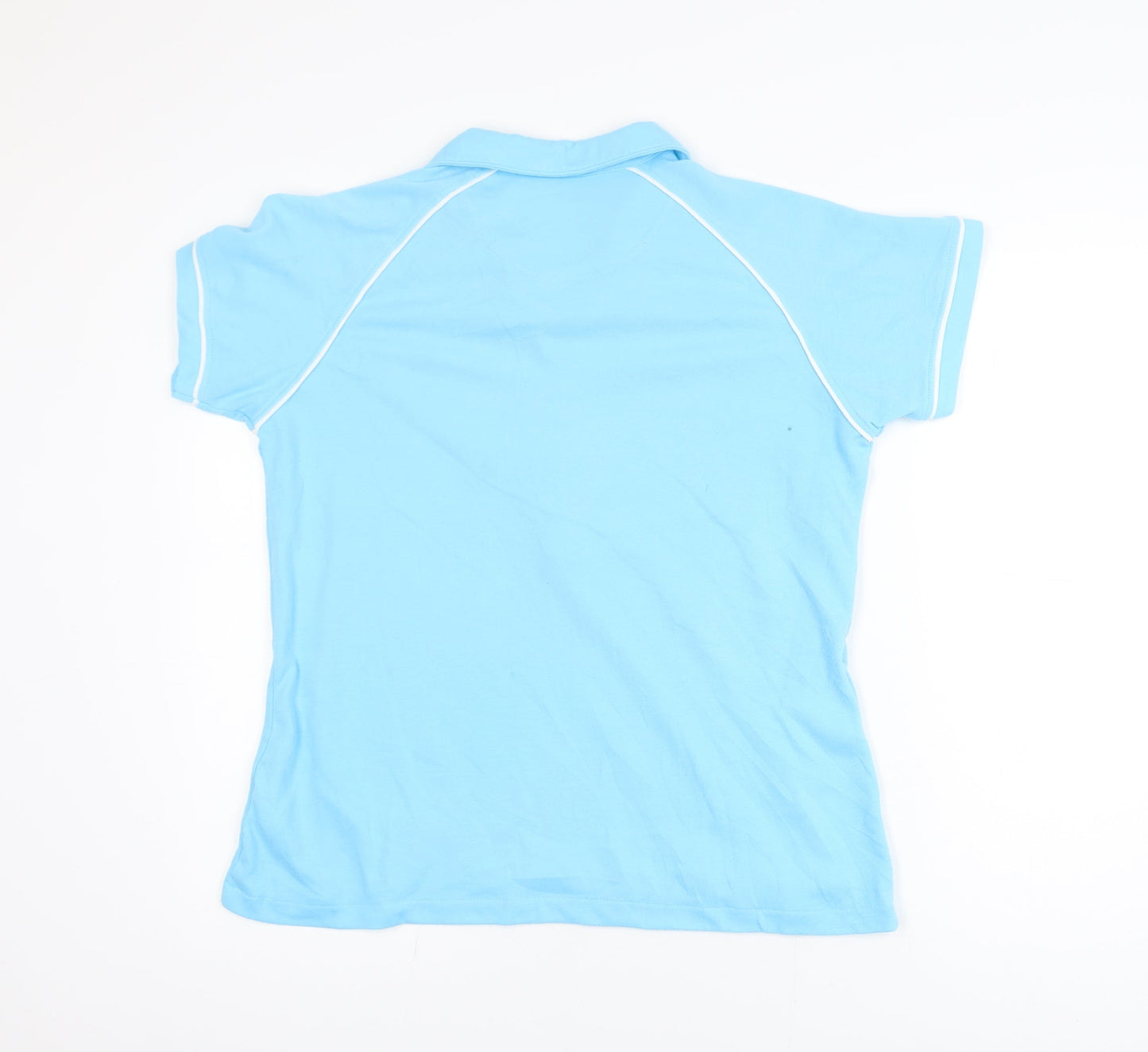 Glenmuir Blue Hi Cool Golf Polo Shirt Men L Moisture Wicking