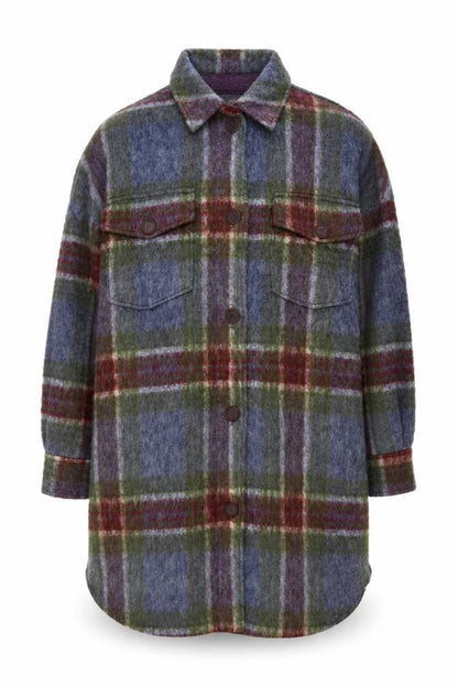 Zara Men's Multicoloured Check Wool Jacket Size M