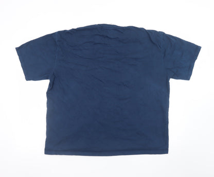Absolute Siam Store x Peanuts Men's Blue XL Graphic Snoopy T-Shirt