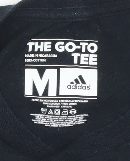 Adidas Men’s Black San Antonio Spurs #2 Leonard Cotton T-Shirt M