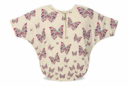 Apricot Womens Beige Butterfly Batwing Blouse Size S