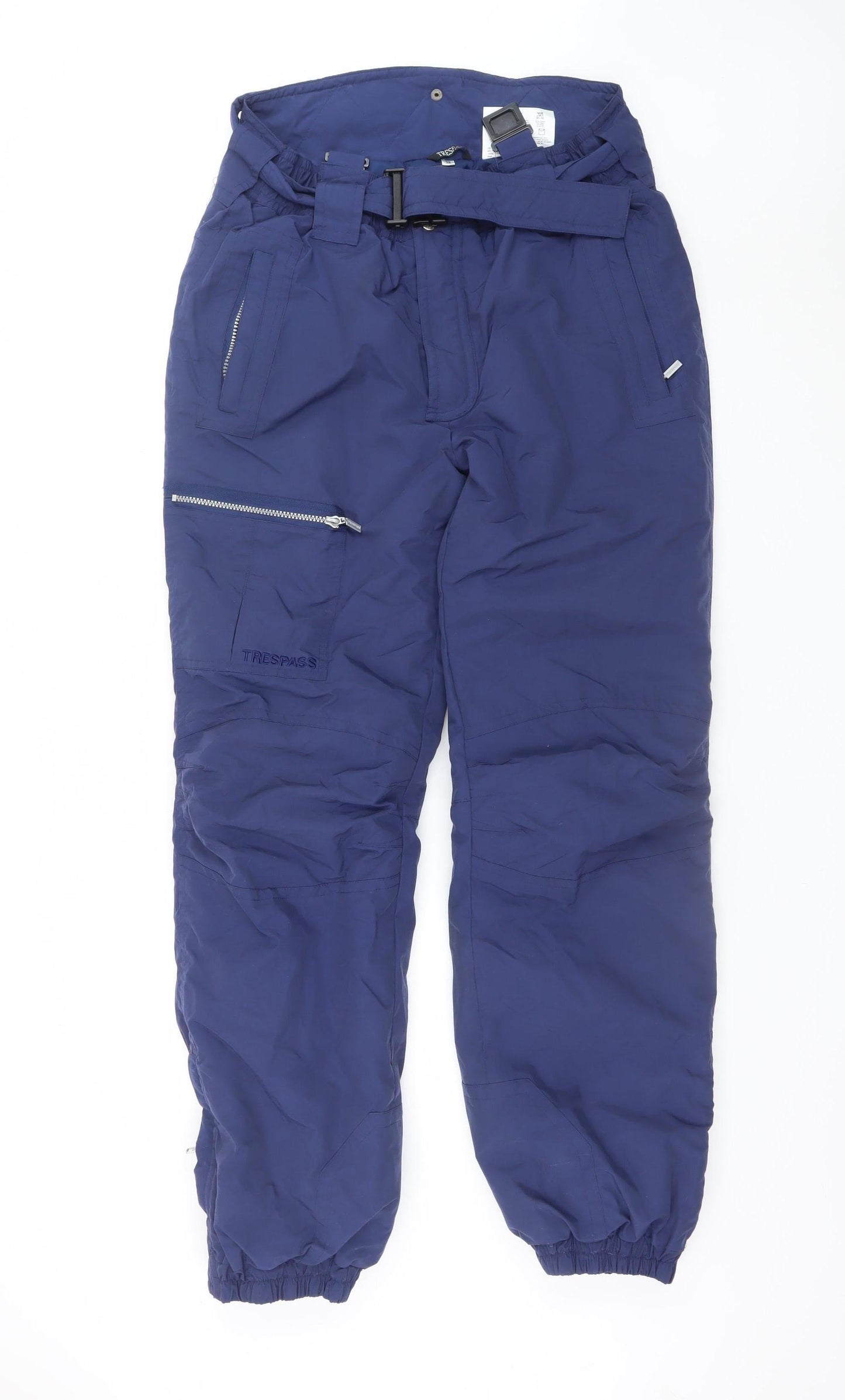 Trespass Men's Blue Snow Pants M Waterproof Insulated Winter Trousers