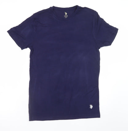 U.S. Polo Assn. Women's Blue Modal Nightshirt T-Shirt M