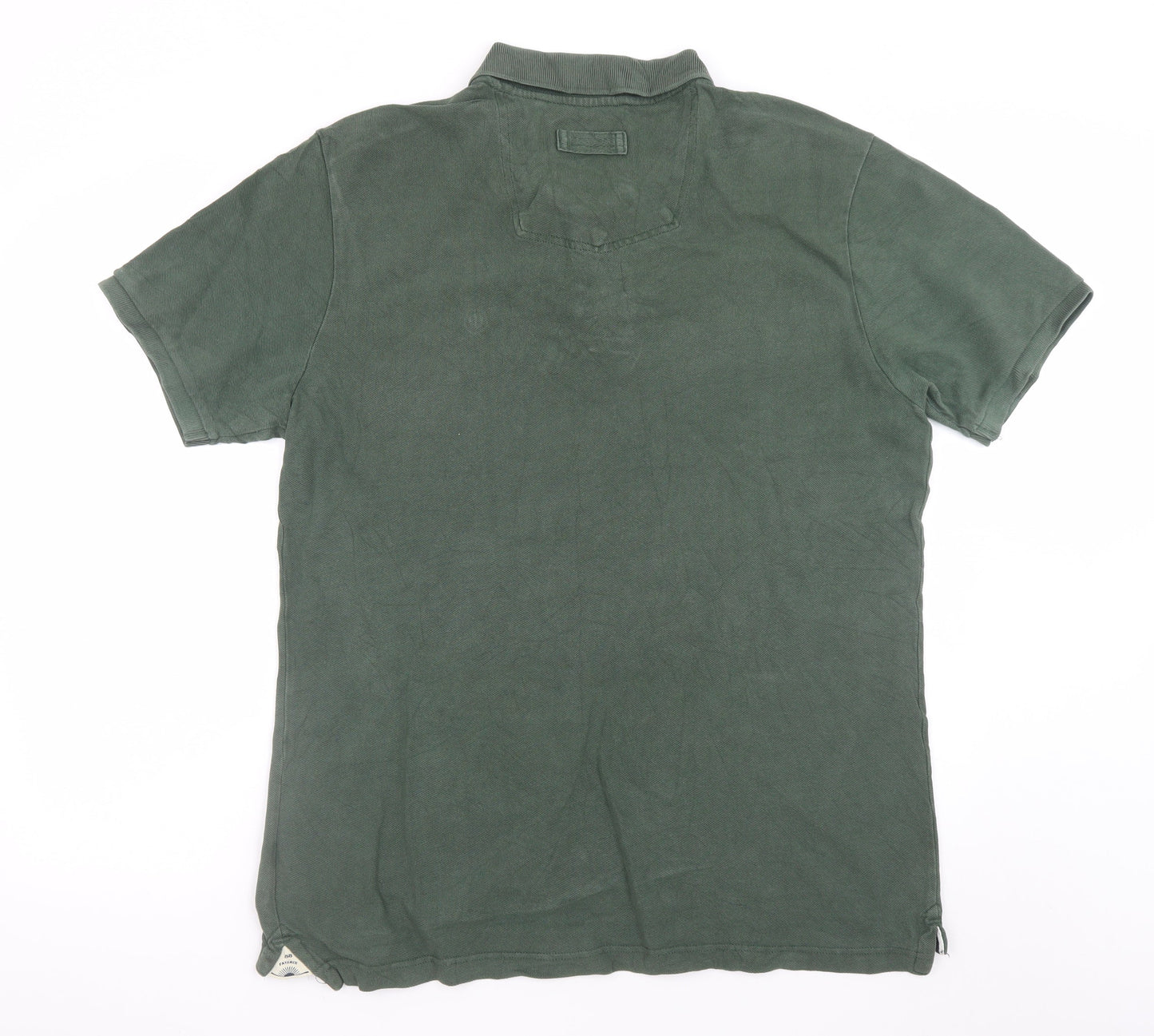 FatFace Men’s Green XL Polo Shirt 100% Cotton Casual