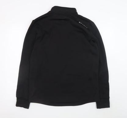 Spyder Men's Black Large 1/2 Zip Athletic Pullover Sweatshirt