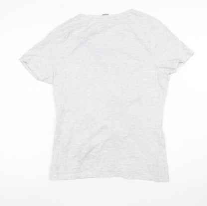 Tu Women’s Grey Peaky Blinders T-Shirt Size 12 Cotton Blend