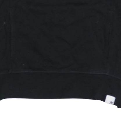 Adidas Womens Black Long Sleeve Pullover Sweatshirt Size 10
