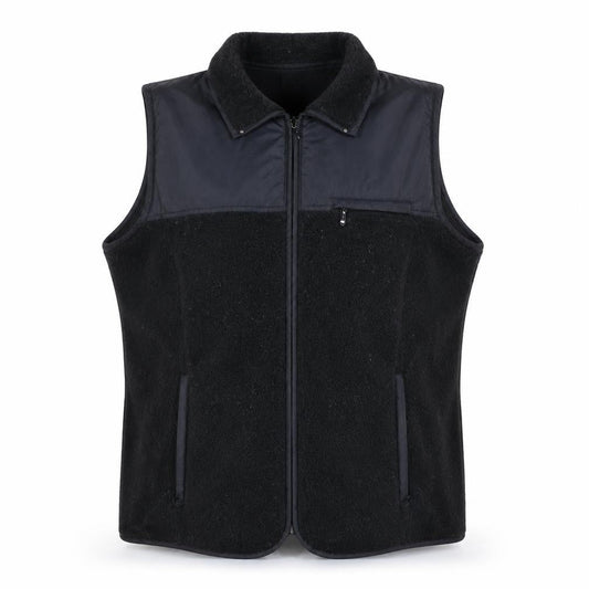 GAP Women's Black Fleece Bodywarmer Waistcoat Size S