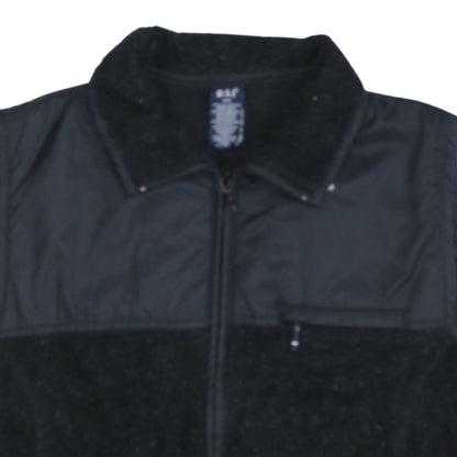 GAP Women's Black Fleece Bodywarmer Waistcoat Size S