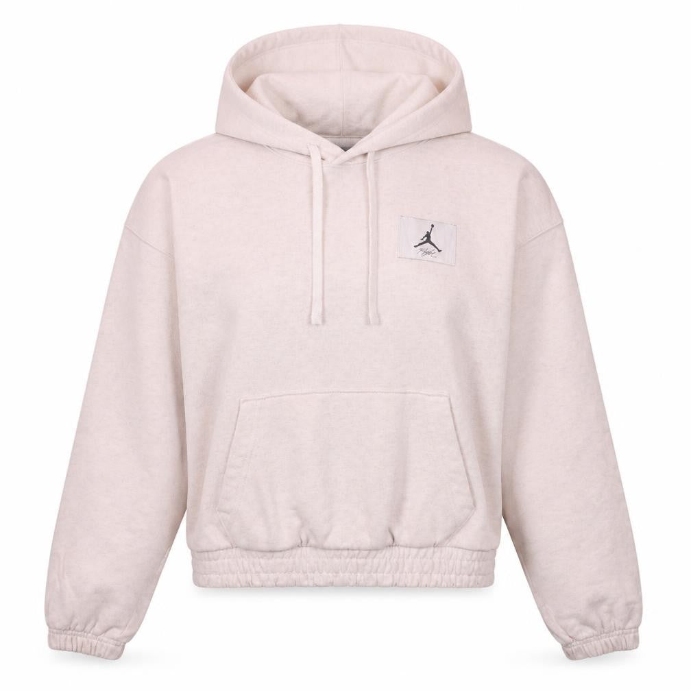 Jordan Women Beige Loose Fit Pullover Hoodie XS