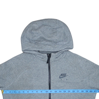 Nike Boys Grey Full Zip Hoodie XL 13-15 Years Sports Casual
