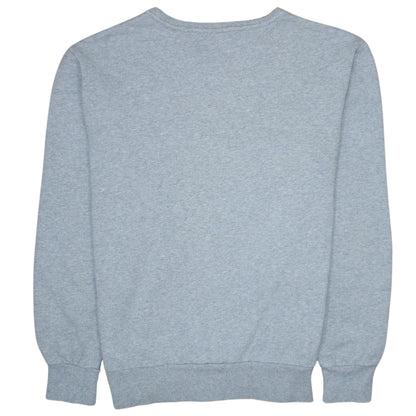 Ellesse Men's Grey Logo Crew Neck Sweatshirt Size L Regular Fit